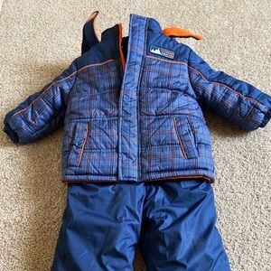 Boys Winter Coat with Matching Snow Pants - 18 mos